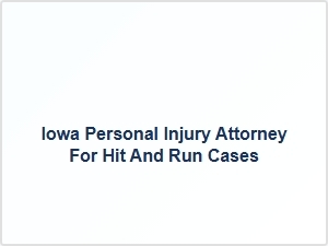 Iowa Hit and Run Accident Legal Help